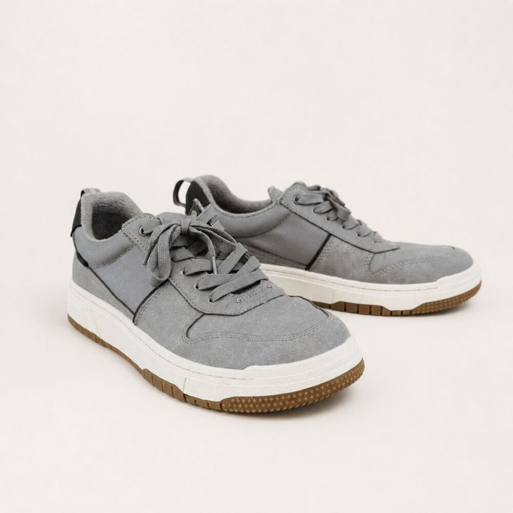 MIX No. 6 Percie Men's Gray Lace Up Casual Sneakers Shoes Size 10M
